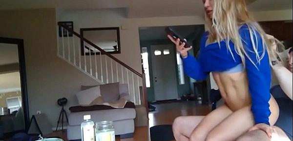  shameless big booty divorced mom with amazing body loves huge creampie with new neighbor